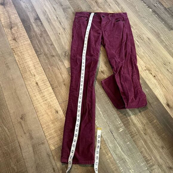 J. Crew Matchstick Maroon Corduroy Straight Leg
Pants Size25 - Picture 4 of 9